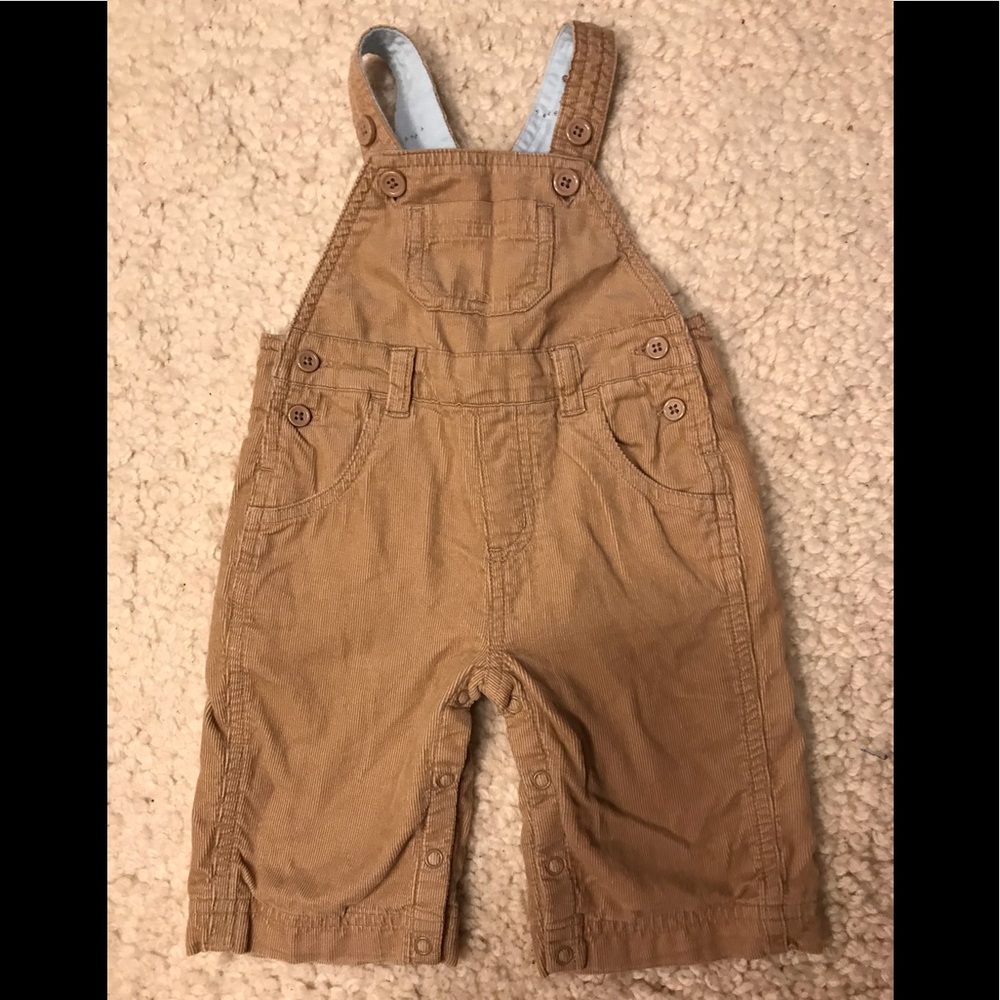 Gymboree Overalls Tan corduroy